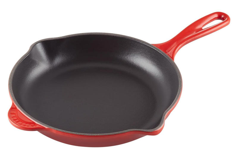 Best Shopper-Loved Cast Iron Skillets at Amazon, Lodge Seasoned Cast Iron Skillet, 12-Inch, Le Creuset Enameled Cast Iron Classic Skillet, 9-Inch, Lodge Mini Seasoned Cast Iron Skillet, 6.5-Inch, Cuisinel Cast Iron Skillet with Lid, Lodge Cast Iron Round Griddle, Amazon Basics Pre-Seasoned Cast Iron Skillet, Utopia Kitchen Cast Iron Skillet, 12-Inch, Simple Chef Cast Iron Skillets, 3-Piece Set, Victoria 8-Inch Cast Iron Skillet