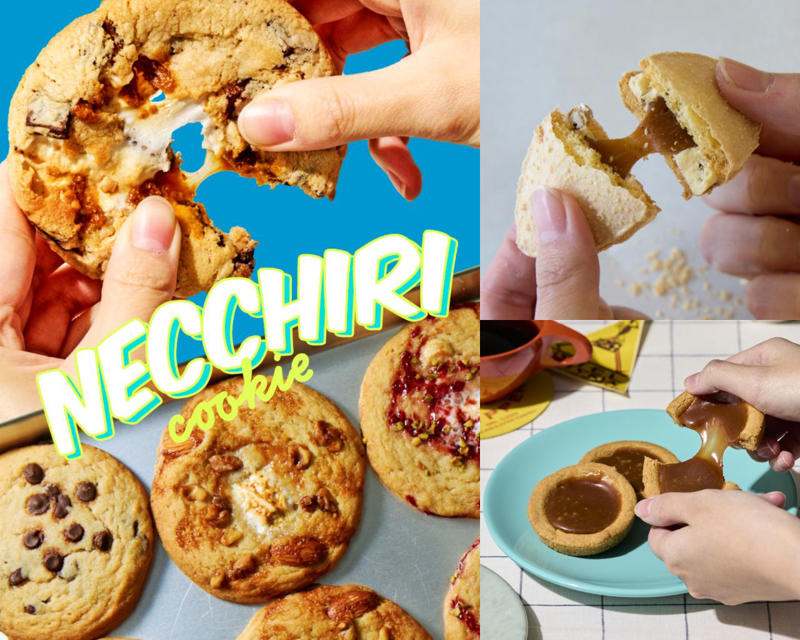 ネクストブームはやみつき食感の“ねっちりクッキー”, 100ブランド130種類の“クッキー缶”が大集結！, クッキー界の新定番！ “甘じょっぱいクッキー”, 思わずビジュ買い！ 名店の“かわいいクッキー”, 1枚から買える“ちょこっとクッキー”