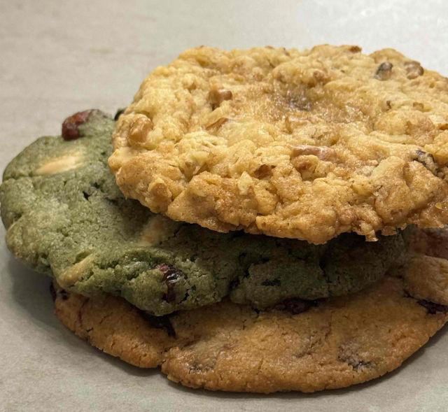 ネクストブームはやみつき食感の“ねっちりクッキー”, 100ブランド130種類の“クッキー缶”が大集結！, クッキー界の新定番！ “甘じょっぱいクッキー”, 思わずビジュ買い！ 名店の“かわいいクッキー”, 1枚から買える“ちょこっとクッキー”