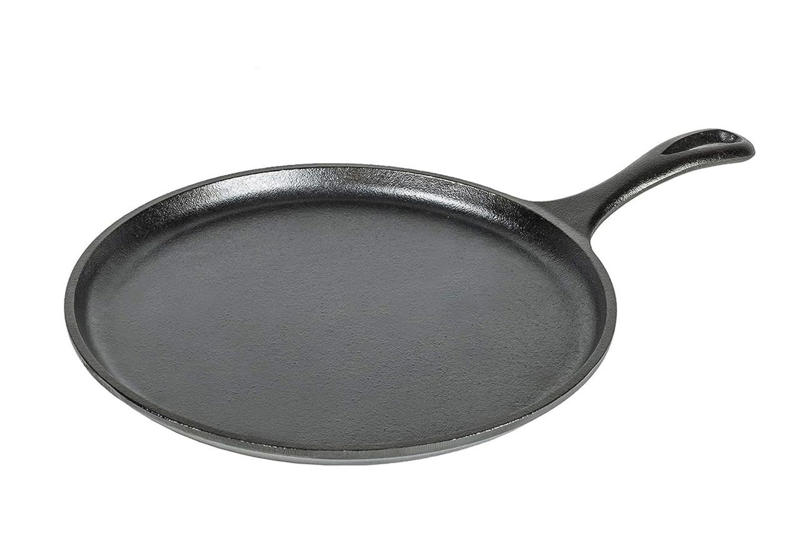 Best Shopper-Loved Cast Iron Skillets at Amazon, Lodge Seasoned Cast Iron Skillet, 12-Inch, Le Creuset Enameled Cast Iron Classic Skillet, 9-Inch, Lodge Mini Seasoned Cast Iron Skillet, 6.5-Inch, Cuisinel Cast Iron Skillet with Lid, Lodge Cast Iron Round Griddle, Amazon Basics Pre-Seasoned Cast Iron Skillet, Utopia Kitchen Cast Iron Skillet, 12-Inch, Simple Chef Cast Iron Skillets, 3-Piece Set, Victoria 8-Inch Cast Iron Skillet