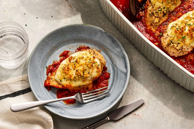 Twice-Baked Potato Casserole, Baked Mac And Cheese With Bacon, Party Potatoes, Croissant Breakfast Casserole, Cornbread Casserole, Buffalo Chicken Casserole, Two-Cheese Squash Casserole Recipe, Chicken Parmesan Casserole, Beefy Nacho Casserole, Heavenly Chicken Lasagna