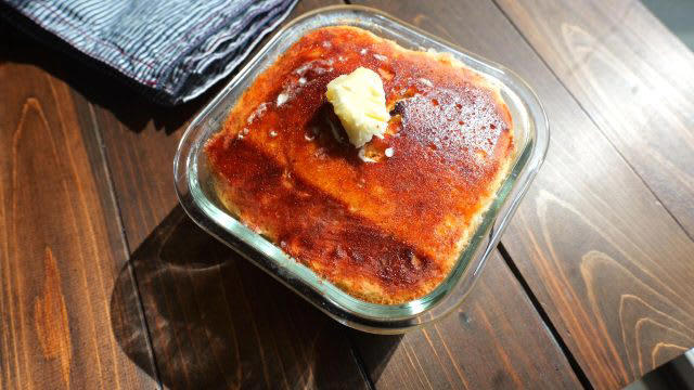 朝ごはんやおやつに◎「バナナケーキ」の作り方, 材料 （10㎝角の耐熱容器1個分）, 今日のレシピのポイント, 動画でご覧になりたい方はこちらから↓↓, YouTube「エプロン」簡単レシピを動画で紹介しています。, Instagram「エプロン」簡単レシピを写真で紹介しています。