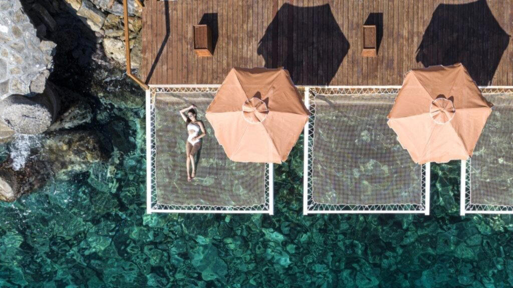 1. Triple Creek Ranch, 2. Twin Farms, 3. Excellence Oyster Bay, 4. Hotel Mousai, 5. Impression Isla Mujeres by Secrets, 6. Grand Velas Boutique Los Cabos, 7. Aquila Elounda Village