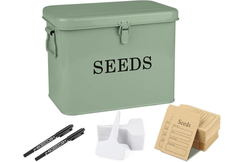 Best Easter Gifts Under at Amazon, Xbopetda Seed Storage Organizer, Laneige Lip Sleeping Mask, Rifle Paper Co. Spiral-Bound Notebook, ZeenArt Butterfly House and Habitat Garden, Owala SmoothSip Slider Insulated Stainless Steel Tumbler, Ododos Mini Belt Bag, Molosleeve 4-Pack AirTag 2nd Gen Protective Covers, Gaiatop Portable Fan, Unboxme Luxe Cloud Socks, Dreamdrawer Window Hummingbird Feeder, Boston International Vintage-Inspired Glass Cake Stand, Eachy Travel Makeup Bag, Brooklyn Botany Arabica Coffee Body Scrub, Le Creuset Mon Coeur Collection Silicone Spatula, Afinsea Set of 2 16-Ounce Ribbed Glass Cups, Fox Run Glass Butter Dish, Glamnetic Press-On Nails