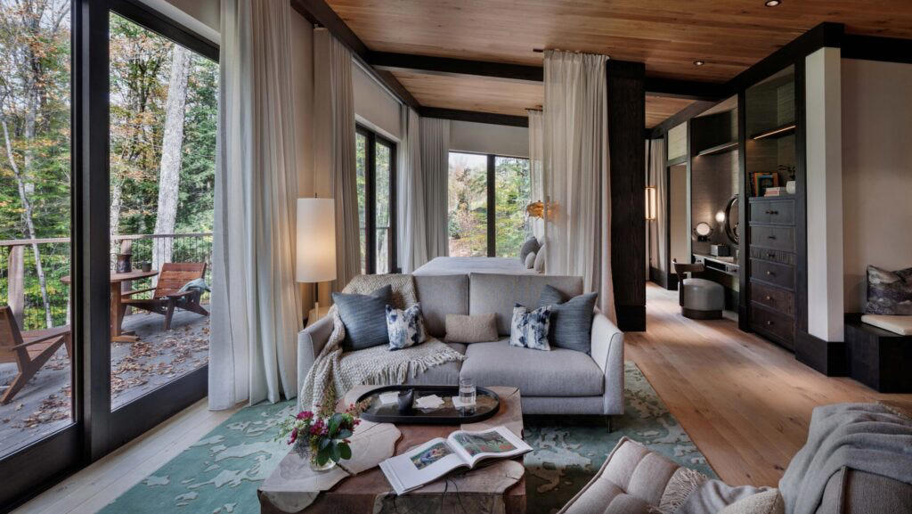 1. Triple Creek Ranch, 2. Twin Farms, 3. Excellence Oyster Bay, 4. Hotel Mousai, 5. Impression Isla Mujeres by Secrets, 6. Grand Velas Boutique Los Cabos, 7. Aquila Elounda Village