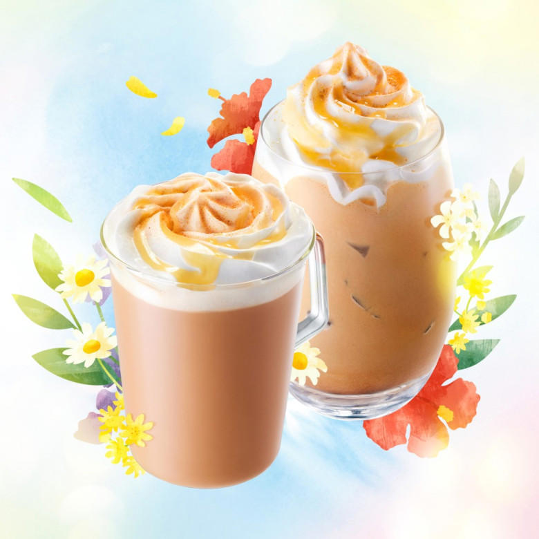  ・スターバックス ラテ, ・ホワイト モカ, ・キャラメル マキアート, ・カフェ ミスト, ・カフェ アメリカーノ, ・ほうじ茶 &amp; クラシックティー ラテ, ・アールグレイ ブーケ &amp; ティー ラテ, ・チャイ ティー ラテ, ・カモミールティーラテ, ・抹茶 ティー ラテ, ・ゆず シトラス &amp; ティー, ・オールミルクで濃厚ロイヤルミルクティー風, ・大人のホワイトモカ, ・ココア with チョコレートソース