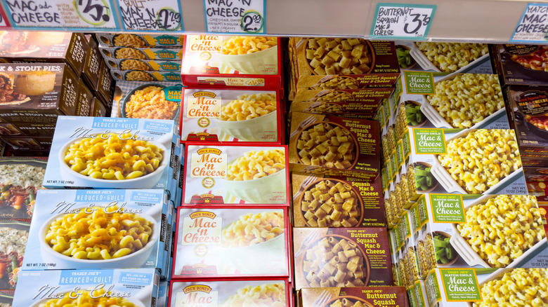 Buy: Garlicky Pasta, Buy: Hatch Chile Mac &amp; Cheese, Skip: Mushroom Ravioli with Mushroom Truffle Sauce, Buy: Penne Arrabbiata, Buy: Linguine with Pesto and Tomatoes, Skip: Cauliflower Gnocchi, Buy: Cheese Filled Fiocchetti with Pink Sauce, Methodology