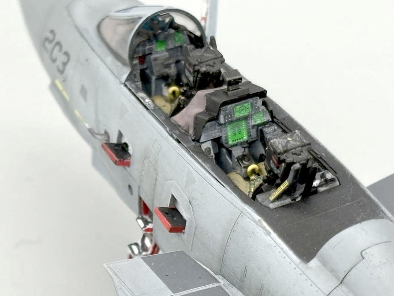 ■キットに関して, ■1/48トムキャットの縮小版とは呼ばせない, ■プラモの達人とトムキャット, ■究極のトムキャットをロービジ塗装で仕上げる, ■ロービジ塗装に昂る, ▼タミヤ「1/72 F-14Dトムキャット」ギャラリー