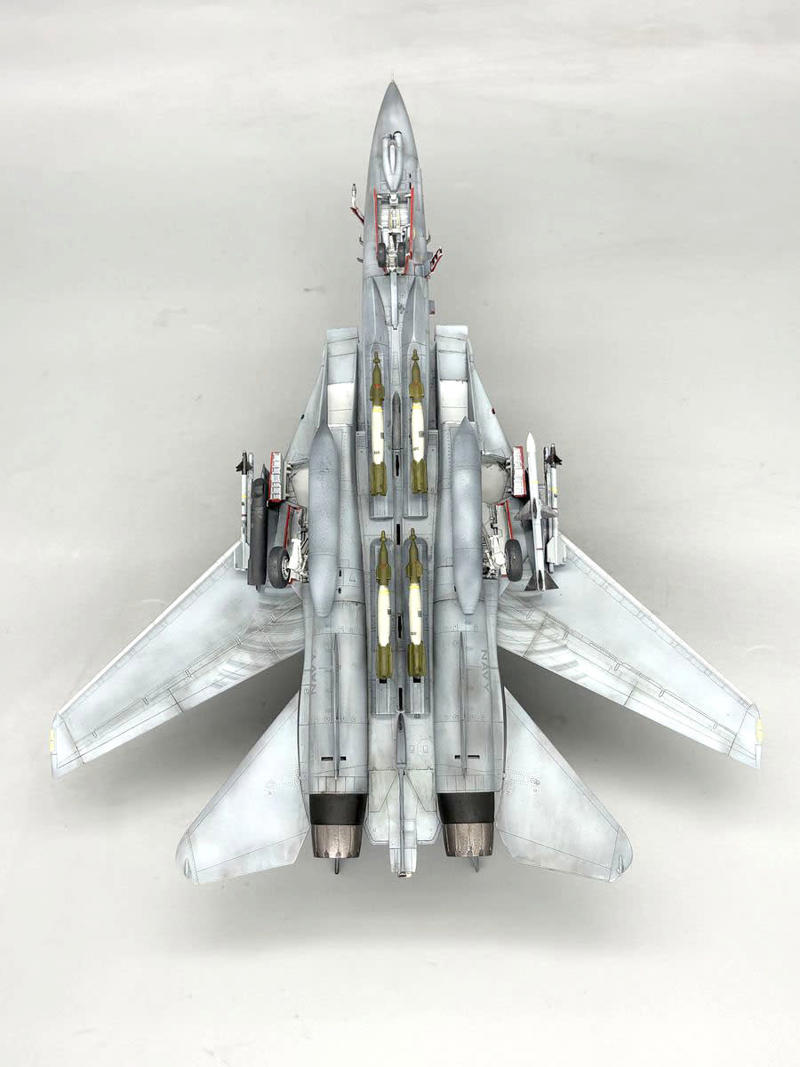 ■キットに関して, ■1/48トムキャットの縮小版とは呼ばせない, ■プラモの達人とトムキャット, ■究極のトムキャットをロービジ塗装で仕上げる, ■ロービジ塗装に昂る, ▼タミヤ「1/72 F-14Dトムキャット」ギャラリー
