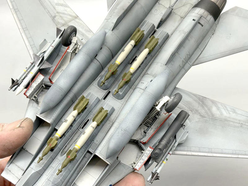 ■キットに関して, ■1/48トムキャットの縮小版とは呼ばせない, ■プラモの達人とトムキャット, ■究極のトムキャットをロービジ塗装で仕上げる, ■ロービジ塗装に昂る, ▼タミヤ「1/72 F-14Dトムキャット」ギャラリー