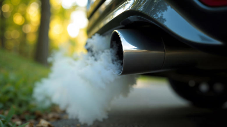 1. Check engine light, 2. Unusual exhaust smoke, 3. Unusual smells, 4. Strange noises from the engine bay
