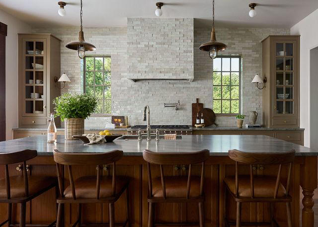 Painting Shelves Bright Red, Applying Limewash on All the Walls, Painting a Bathroom Vanity Black, Picking a Muddy Shade for Kitchen Cabinets, Going With Bold Green in the Office, Color-Drenching a Dining Room