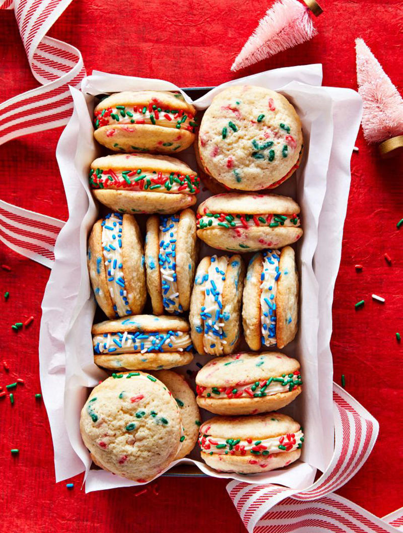 Chocolate Crinkle Cookies, Brown Butter Chocolate Chip Cookies, Cheesecake Cookies, Chewy Chocolate Chip Cookies, Red Velvet Cake Mix Cookies, Lemon Thumbprint Cookies, Easy Pumpkin Chocolate Chip Cookies, Brown Sugar Cookie Stars, Chocolate Peppermint Sandwich Cookies, Cranberry-Orange Butter Cookies, Brownie Cookies, Dark Chocolate-Ginger-Molasses Cookies, No-Bake Chocolate-Oatmeal Cookies, Grandma's Chocolate Drop Cookies, Snowflake Sugar Cookies, Double Chocolate Chip Cookies, Belgian Spice Cookies, Chewy Molasses Cookies, Birthday Cake Cookies, Soft Oatmeal Cookies, Cornmeal-Lime Cookies, Momma Millie's Potato Chip Cookies, Chocolate Mint Cookies, Brown Butter Snickerdoodles, Santa's Kitchen-Sink Cookies, Red Velvet Cake Crinkle Cookies, Sprinkle Sandwich Cookies, Pumpkin Spice Cookies, White Chocolate Cranberry Cookies, Ginger Cemetery Cookies