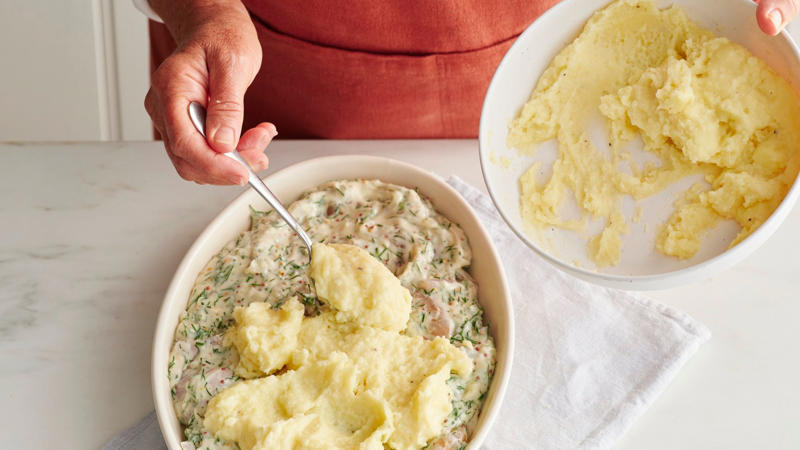 Ingredients, What fish should I use for the pie?, Seafood pie variations, More pie dinners from Julie Goodwin, More Julie Goodwin dinner recipes