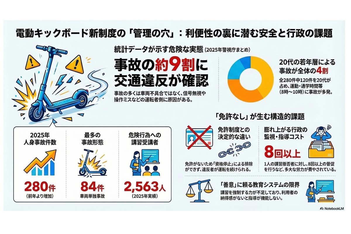 講習拒否の初立件, 免許不要という前提, 免許制度との違い, 市場拡大の副作用