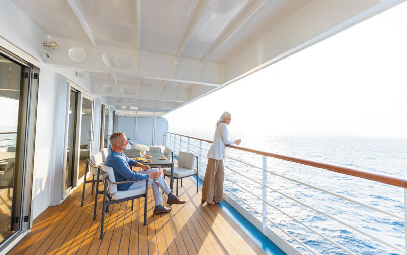 1. Where does Regent Seven Seas Cruises sail?, 2. Who does Regent Seven Seas Cruises appeal to?, 3. Regent Seven Seas Cruises’ fleet, Seven Seas Grandeur (744 passengers), Seven Seas Splendor (750 passengers), Seven Seas Explorer (750 passengers), Seven Seas Voyager (706 passengers), Seven Seas Mariner (700 passengers), Seven Seas Navigator (490 passengers), 4. Access for guests with disabilities, 5. Loyalty scheme