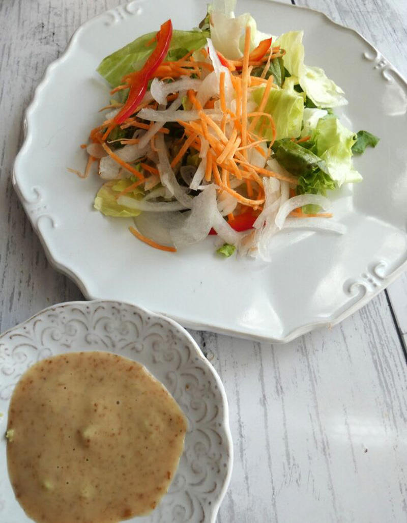 アレンジレシピ①わさび醤油のTKG, アレンジレシピ②胡麻わさびドレッシングサラダ, アレンジレシピ③わさびなます, 天然の抗菌剤『わさび水』を使用したお掃除テクも