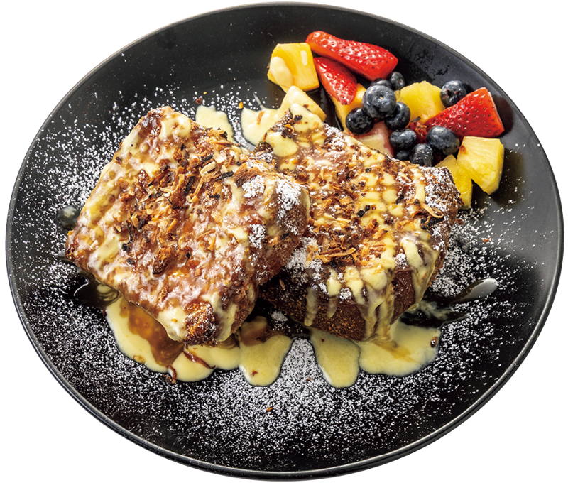 グルメなマキさん御用達 ホノルルの美食案内, フルーツたっぷりのヘルシー朝食なら, ダイヤモンドヘッドの絶景を見ながら, 日本食が恋しくなったら駆け込みたい, 名物のパンケーキは必食です