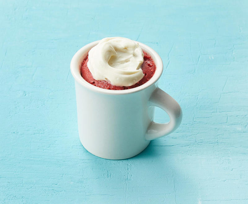 Brownie in a Mug, Butterscotch-Pecan Mug Cake, Mocha Mug Cakes, Red Velvet Mug Cake, Chocolate Cake in a Mug