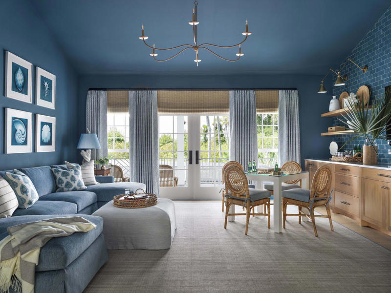 LIVING ROOM, BUTLER’S PANTRY, DINING ROOM, PRIMARY BEDROOM, PRIMARY BATH, GUEST BEDROOM