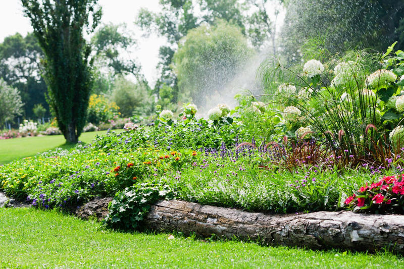 Why Edging Matters, Types of Edging, Free: Hand Edging, Almost Free: Glass Bottle Edging , Practically Free: Natural Log Edging, Inexpensive: Plastic Edging, Inexpensive: Woven Willow Edging, Inexpensive: Cedar Edging, Inexpensive: Landscape Timber Edging, Inexpensive: Bamboo Edging, Inexpensive: Pound-In Plastic Edging, Inexpensive: Metal Edging, Less Expensive: Scalloped Terracotta Edging, Less Expensive: Brick Edging, Less Expensive: Eucalyptus Wood Border Edging, Less Expensive: Grass and Shrub Edging, Less Expensive: Mixed Plant Edging,  Less Expensive: Gravel Edging, Less Expensive: Recycled Rubber Edging, Less Expensive: Stone and Gravel Edging, Less Expensive: Stone Pillar Edging , Moderately Expensive: Tidy Living Hedge Edging, Moderately Expensive: Weathering Steel Edging, Moderately Expensive: Paver Stone Edging, Moderately Expensive: Flagstone Edging, Expensive: Concrete Wall Edging, Expensive: Brick Wall Edging, Expensive: Decorative Fence Edging, Expensive: Raised-Garden Bed Edging, Expensive: Poured Concrete Edging, Various Prices: Natural Rock Edging, Various Prices: Antique Ironwork Border