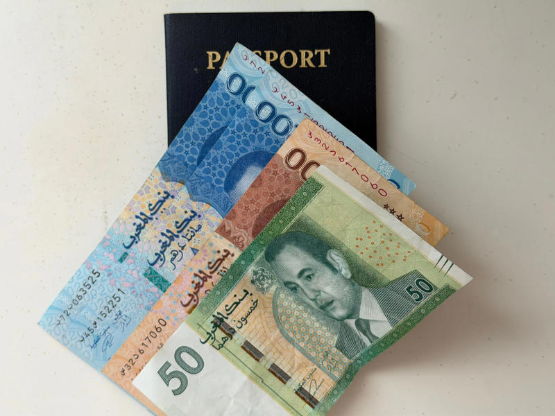 Having local currency was helpful.