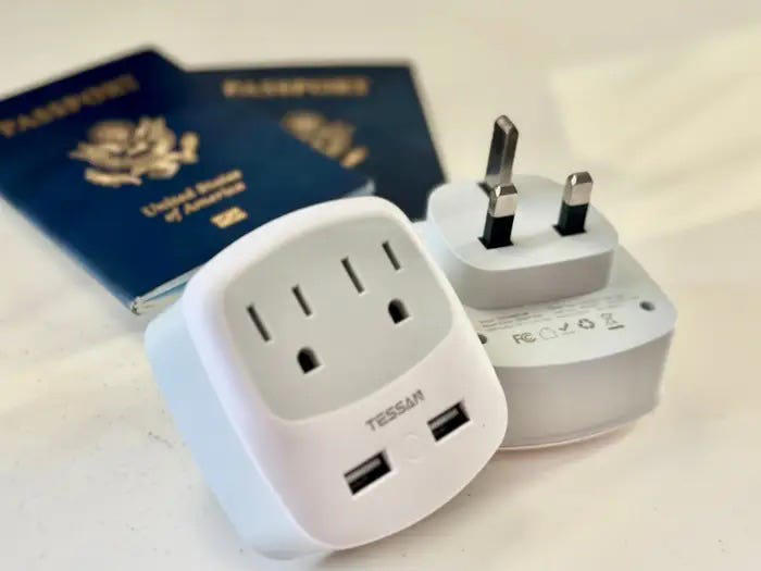 If I had more time to prepare for the trip, I definitely would've ordered a new power adapter.