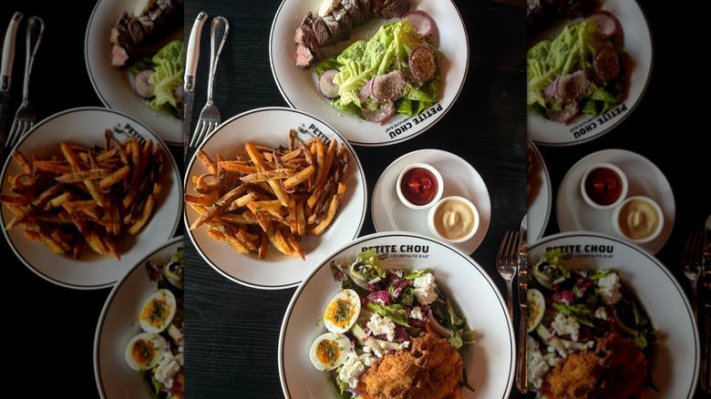 Alabama: La Fête, Alaska: The Crow's Nest, Arizona: Christopher's at Wrigley Mansion, Arkansas: Bistro 16, California: The French Laundry, Colorado: Brasserie Brixton, Connecticut: Bar Bouchée, Delaware: Le Cavalier, Florida: Claudie, Georgia: Little Sparrow, Hawaii: Michel's at the Colony Surf, Idaho: Avery Brasserie + Bar, Illinois: Le Bouchon, Indiana: Petite Chou Bistro and Champagne Bar, Iowa: Chez Grace, Kansas: Georges French Bistro, Kentucky: Brasserie Provence, Louisiana: Herbsaint, Maine: Chaval, Maryland: Petit Louis Bistro, Massachusetts: Bistro du Midi, Michigan: Le Suprême, Minnesota: Bûcheron, Mississippi: Elvie's, Missouri: Brasserie by Niche, Montana: Brasserie Porte Rouge, Nebraska: Le Bouillon, Nevada: Restaurant Guy Savoy, New Hampshire: The Restaurant at Burdick's, New Jersey: Faubourg, New Mexico: Clafoutis, New York: Le Bernardin, North Carolina: Jolie, North Dakota: Michele's Table, Ohio: The Refectory Restaurant, Oklahoma: Fait Maison, Oregon: Le Pigeon, Pennsylvania: My Loup, Rhode Island: Claudine, South Carolina: Scoundrel, South Dakota: Parker's Bistro, Tennessee: Pastis, Texas: Cullum's Attaboy, Utah: Courchevel Bistro, Vermont: Leunig's Bistro &amp; Cafe, Virginia: The Inn at Little Washington, Washington: L'Oursin, West Virginia: Bistro 112, Wisconsin: Bartolotta's Lake Park Bistro, Wyoming: Le Rêve, Methodology