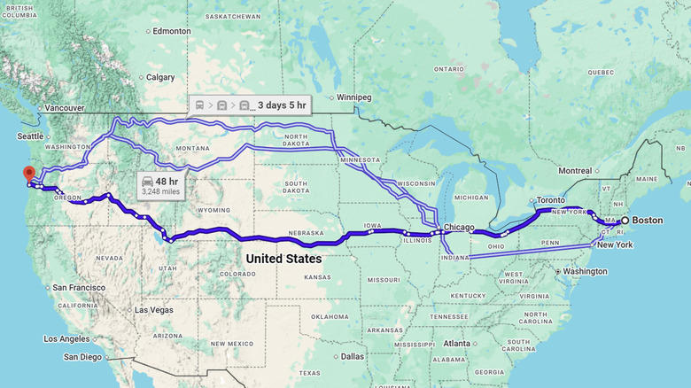 Trans-America Trail, Old Route 66, Historic Route 20, The Great Northern Route, A guided tour route, How we chose these routes