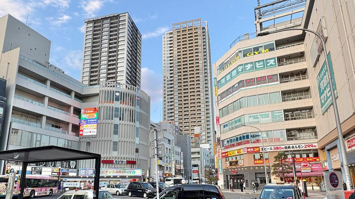 クリーンで便利すぎる市川駅前, 駅直結が奪った百貨店の機能, 本八幡駅前とニッケに分かれた街の重心, 垂直から水平へ移動した街の重心, 百貨店はなぜ「必要なくなった」のか