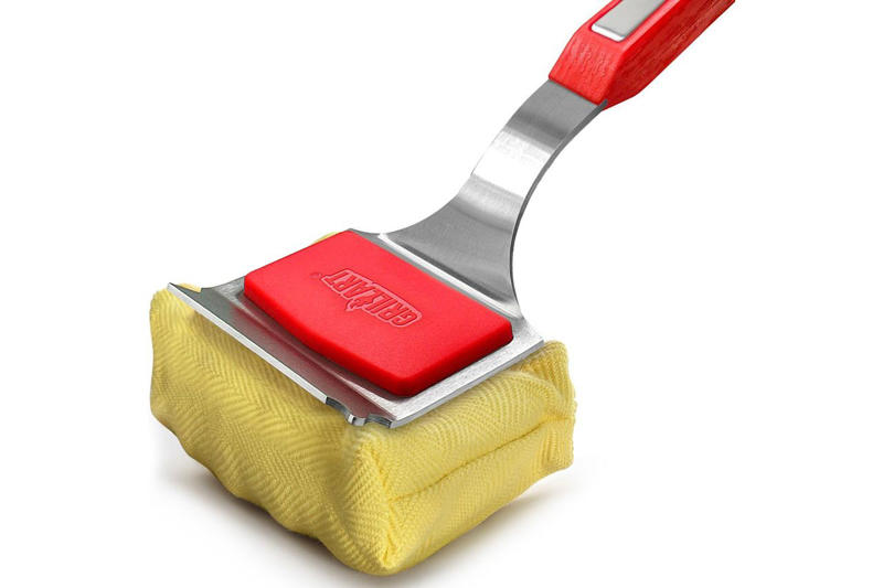 Grillart Grill Brush and Scraper, Aweasroy 4-Piece Grill-Cleaning Brick Set, Scrub Daddy BBQ Daddy Grill Brush, Grillart SteamWizards Grill Brush, Cuisinart Triple Coil Brush, BBQ-Aid Bristle-Free Grill Brush, Grillart SteamWizards StelFyber Grill Brush