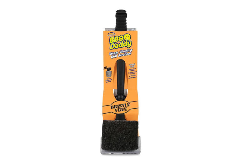 Grillart Grill Brush and Scraper, Aweasroy 4-Piece Grill-Cleaning Brick Set, Scrub Daddy BBQ Daddy Grill Brush, Grillart SteamWizards Grill Brush, Cuisinart Triple Coil Brush, BBQ-Aid Bristle-Free Grill Brush, Grillart SteamWizards StelFyber Grill Brush