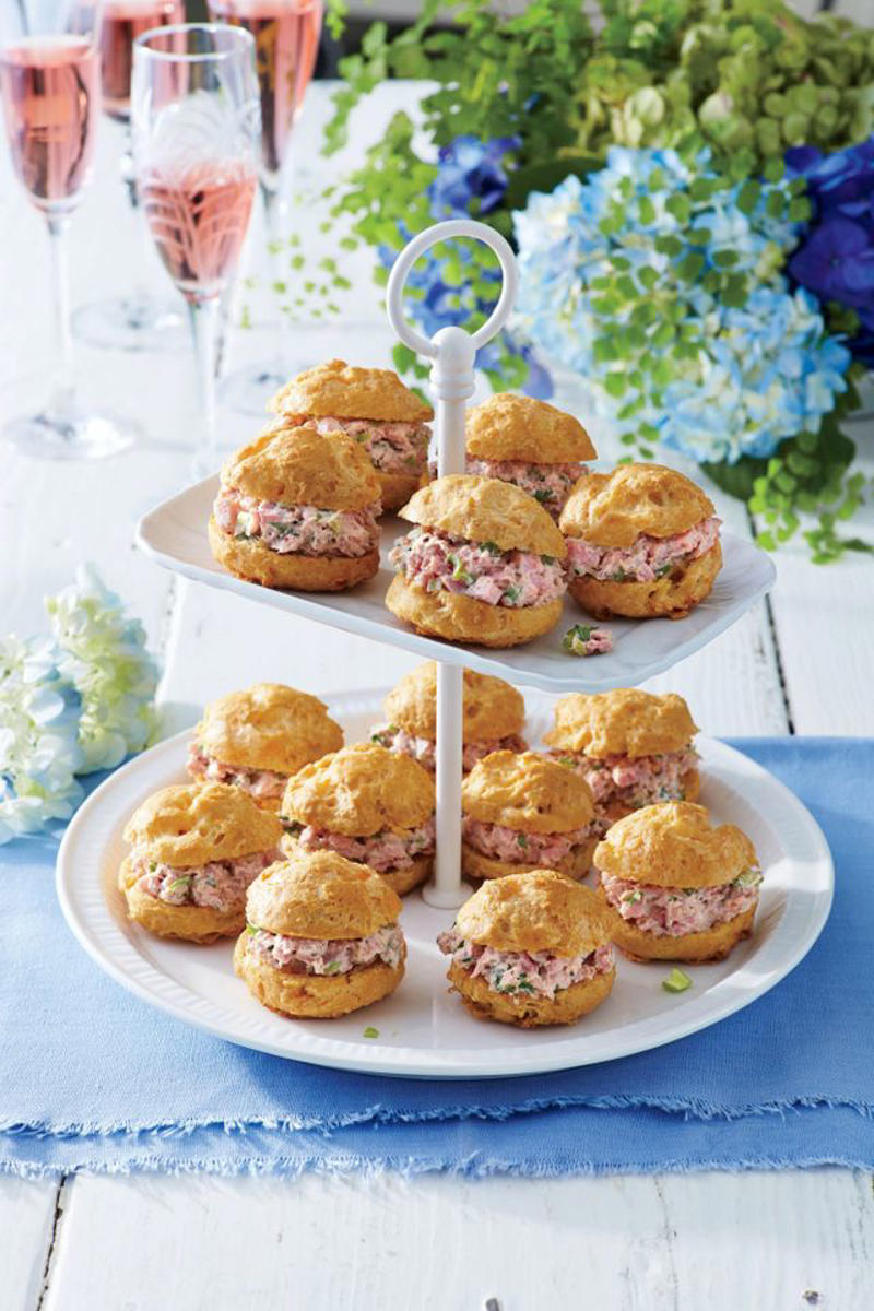 Copper Pennies, Cherries Jubilee, Crispy Cheese Wafers, Carter Family Pimiento Cheese, Angel Pie, Onion Boil, Ham Salad, Homemade Butter Mints, Cucumber Sandwiches, Bacon Bow Tie Crackers, Classic Okra And Tomatoes, Home-Style Butterbeans, Classic Candied Yams, Classic Fresh Field Peas, Classic Macaroni Salad With Ham, Tomato Aspic, Poppy Seed Chicken, Fresh Corn Spoonbread, New Turkey Tetrazzini, New Tuna Casserole With Potato Chips, Pineapple Casserole, Chicken-And-Wild Rice Casserole, Quiche Lorraine, Chicken-Fried Steak, Chicken-And-Collards Pilau, Chicken Spaghetti Casserole, Coca-Cola Cake, Southern Buttermilk Pie, Light Fruitcake, Blueberry-Cornmeal Cake, Chocolate Lasagna, Blackberry Jam Cake, Sliced Sweet Potato Pie With Molasses Whipped Cream, Mrs. Floyd's Divinity, Rebecca's Black Bottom Icebox Pie, The Lemon Cheese Layer Cake, Fudge Cake, Oatmeal-Caramel Cream Pies, Shaker Lemon Pie, Strawberry-Pretzel Jello Salad, The Lane Cake, Classic Chess Pie, Old-Fashioned Shoofly Pie, Apple Stack Cake, Soda Cracker Pie, Buttermilk Spoon Bread, Hoppin' John Soup, Lime Cottage Cheese Jello Salad With Sour Cream Chili Sauce Dressing, Ham-And-Bean Soup, Egg Custard Pie, Best Waldorf Salad, Cushaw Pie With Vanilla Bean Custard Sauce, Hashbrown Casserole, Retro Rum Punch, Pear Salad, Old-School Squash Casserole, Ham Cheese Ball, Cornbread Salad