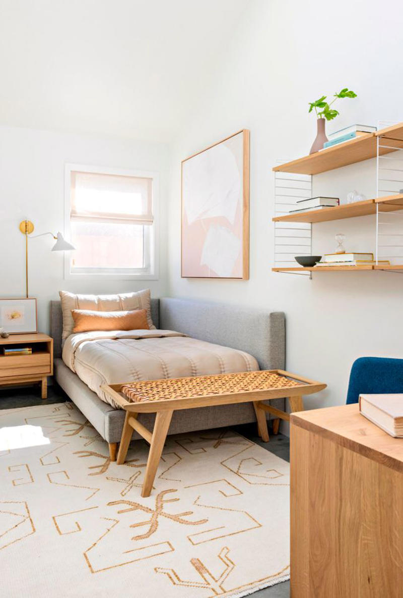 1. Choose Furniture that Serves More Than One Purpose, 2. Build in Storage, 3. Keep the Layout Open and the Palette Light, 4. Be Flexible, 5. Center Your Home Around Your People