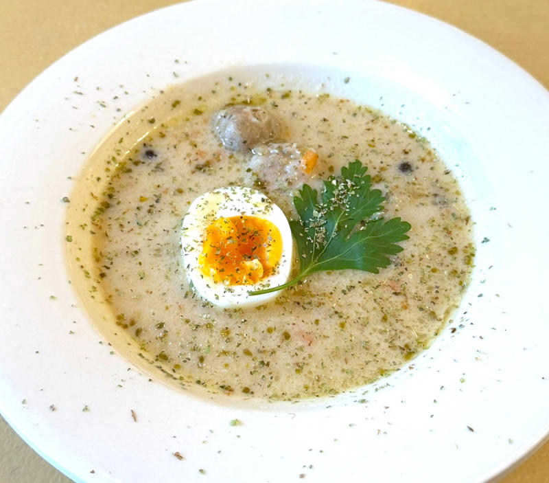 スタートは滋味豊かなごちそうスープから, ポーランドのモーニングプレートはこちら！, お店で人気の朝ごはんベスト3は？, イギリス・アメリカ・台湾の朝食はいつも注文できます