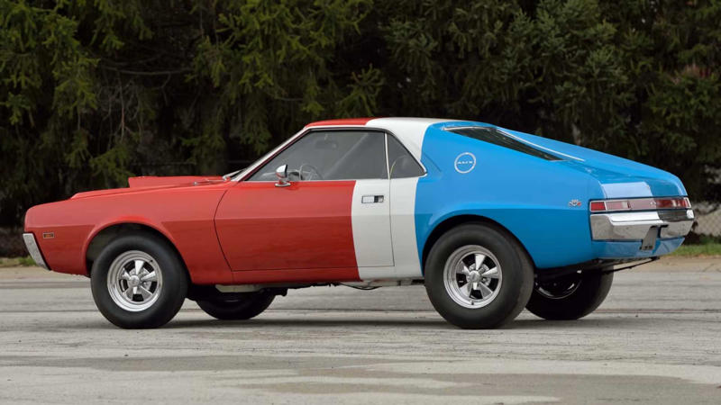 The 1969 AMC Hurst Super Stock AMX Was Faster Than A Corvette , A Drag Car Disguised As A Street Muscle Car , A Deep-Cut Legend That's Hard To Find , The Blue-Collar Brawler That Took On Chevelle SS, Road Runner, And GTO