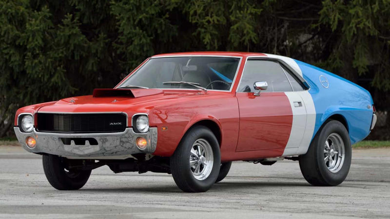 The 1969 AMC Hurst Super Stock AMX Was Faster Than A Corvette , A Drag Car Disguised As A Street Muscle Car , A Deep-Cut Legend That's Hard To Find , The Blue-Collar Brawler That Took On Chevelle SS, Road Runner, And GTO