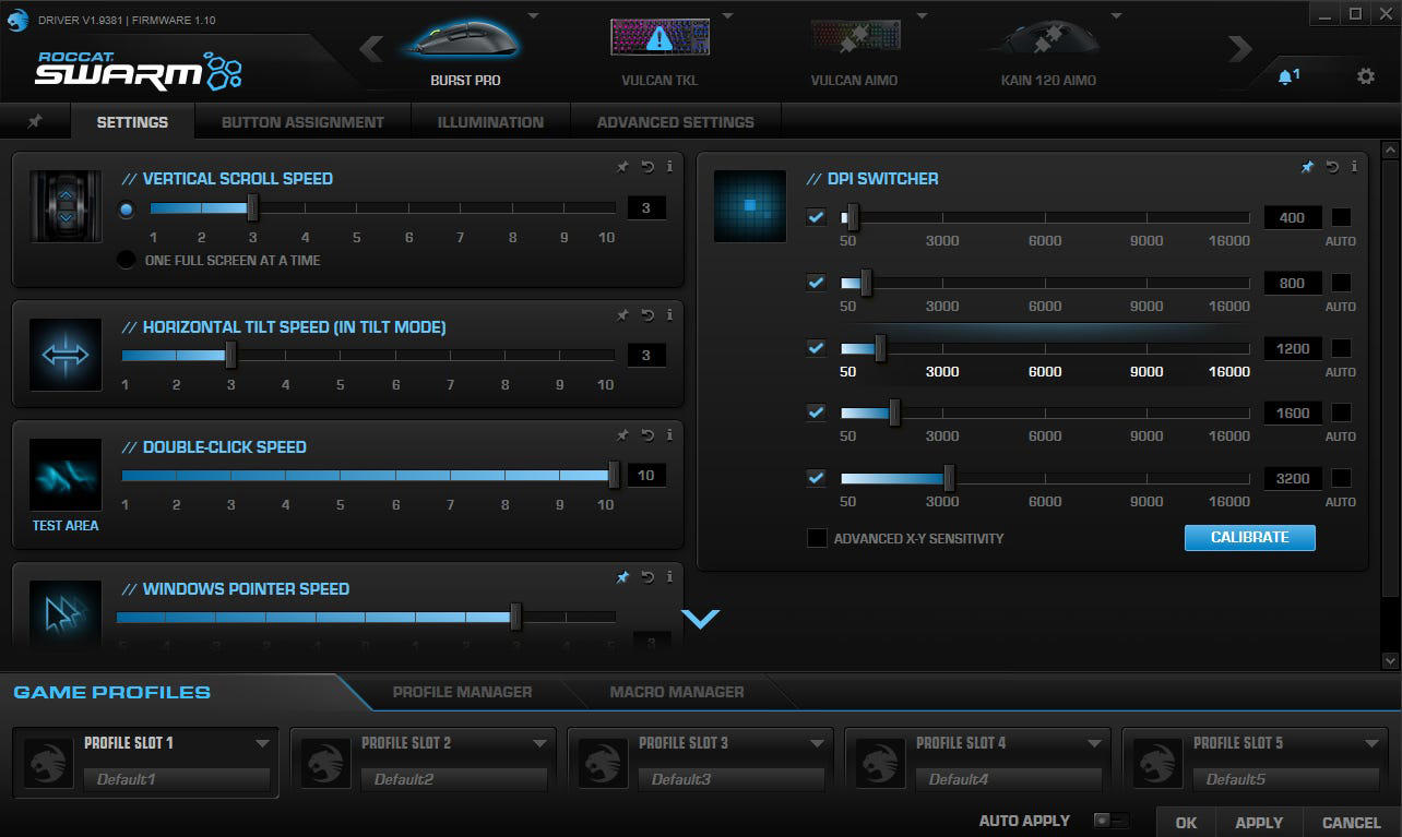 Roccat Burst Pro specifications, Setup and interface, Performance and features, Should you buy it? , What are your alternatives?, The bottom line