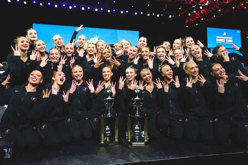 The origin story of the viral light-up shirts, How did the shirts work?, 'It was almost as if we had just won', The community embraced the dance team, What's next for the UC dance team?