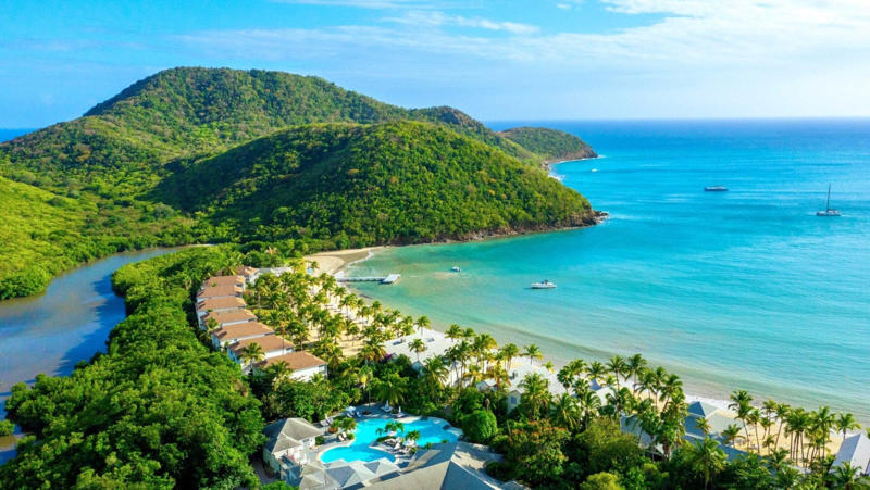 1. Scrub Island Resort, Spa, and Marina - Scrub Island, British Virgin Islands, 2. Salterra, a Luxury Collection Resort &amp; Spa - South Caicos, Turks and Caicos, 3. Zemi Beach House - Shoal Bay, Anguilla, 4. The Ritz-Carlton, Grand Cayman - George Town, Grand Cayman , 5. Carlisle Bay - Saint Mary Parish, Antigua, 6. Rosewood Little Dix Bay - Virgin Gorda, British Virgin Islands, 7. Fairmont Mayakoba - Playa del Carmen, Mexico, 8. Atlantis - Paradise Island, The Bahamas, 9. Sugar Beach, A Viceroy Resort - Soufrière, St. Lucia, 10. Le Barthélemy Hotel &amp; Spa - Gustavia, Saint-Barthélemy, French West Indies