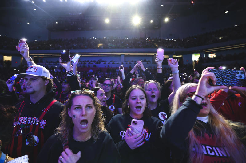 The origin story of the viral light-up shirts, How did the shirts work?, 'It was almost as if we had just won', The community embraced the dance team, What's next for the UC dance team?