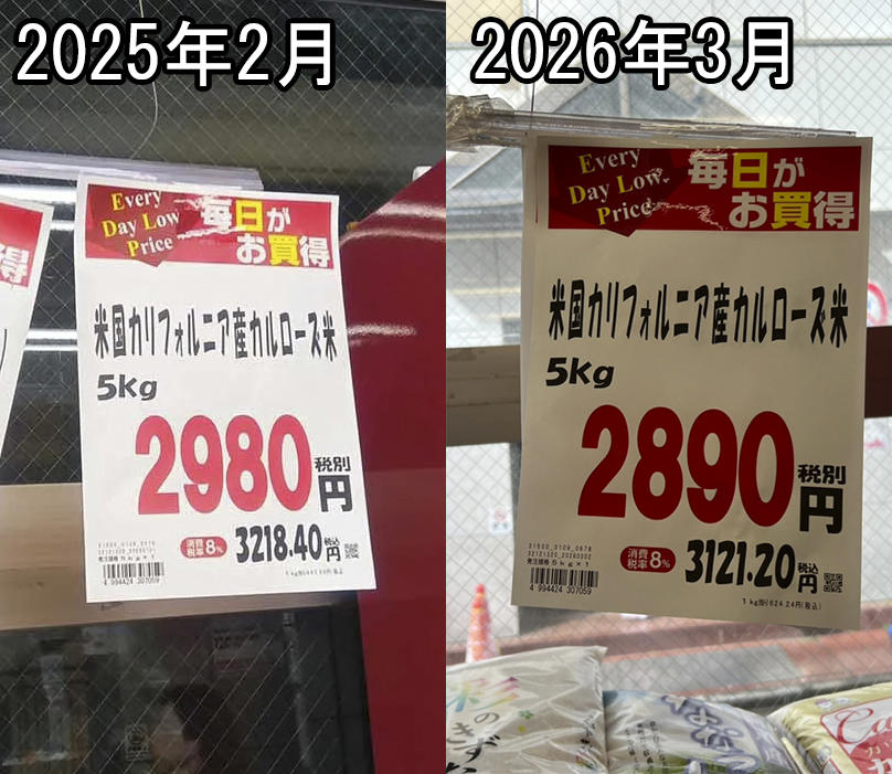 ・コメ価格の現在, ・国産ブランド米は, ・最安の国産米の味, ・ブランド米は高級ブランドへ