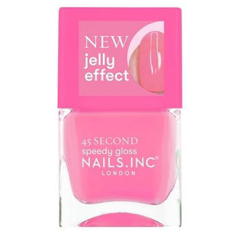 Jelly Skin Care , Jelly Makeup , Jelly Nails , Sol de Janeiro Cheirosa 68 Jelly Perfume Balms, Glossier Milky Jelly, Herbivore Pink Cloud Creamy Jelly Cleanser, Byoma Bio-Collagen Radiance Facial Mask, Innisfree Cherry Blossom Dewy Glow Jelly Moisturizer, Medicube Collagen Niacinamide Jelly Cream, E.l.f. Jelly Pop Dew Primer, Colourpop Jelly Much Gel Eyeshadow, Milk Makeup Cooling Water Jelly Shimmer Highlighter Stick, Fwee Lip &amp; Cheek Glowy Jelly Pot, CoverGirl Clean Fresh Squishy Glaze Lip Butter Balm, NYX Jelly Job Lip Gloss, Essie Nail Art Studio Jelly Gloss Nail Polish, Cirque Colors Sheer Jelly Polish, Nails Inc. 45 Second Speedy Gloss Nail Polish