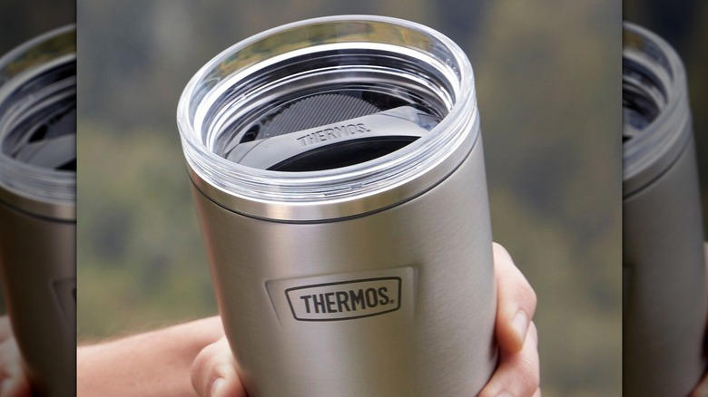 5. Thermos 13. Contigo, 12. Frank Green, 9. Camelbak, 8. BrüMate, 5. Thermos, 4. Hydro Flask, 1. Klean Kanteen