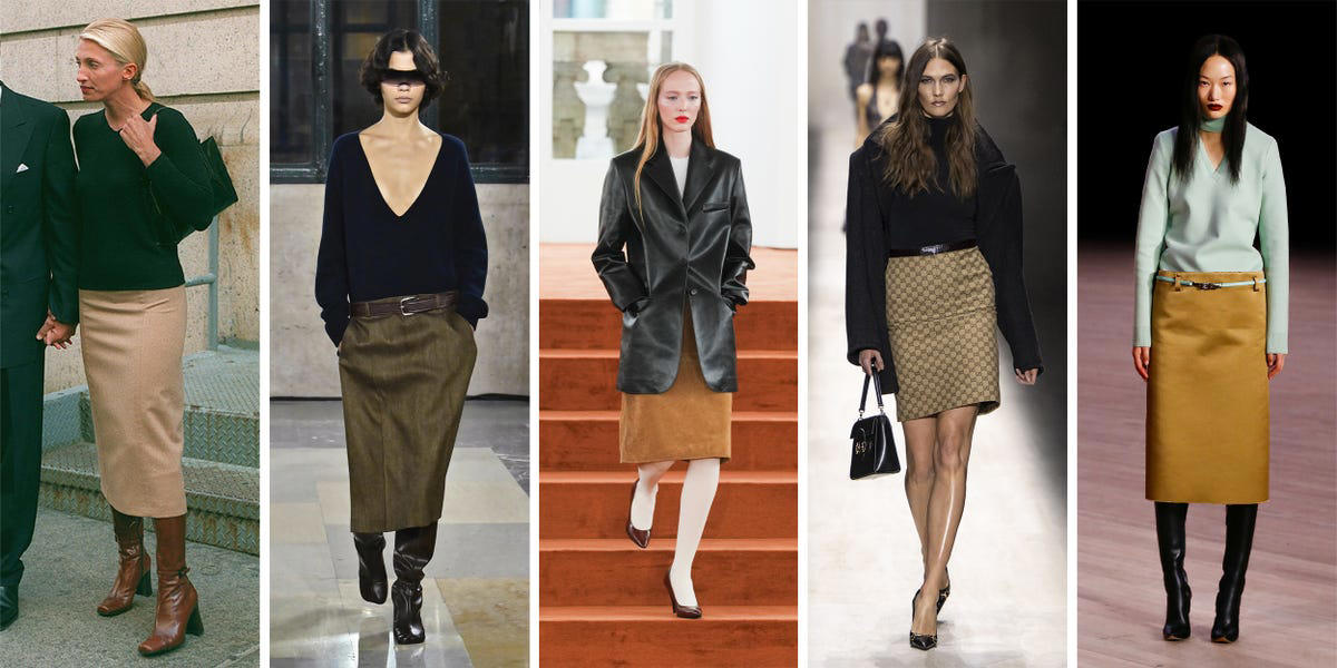 The Pencil Skirt, The Strapless Gown, The Leopard Coat, The Big White Shirt, The Messy Ponytail