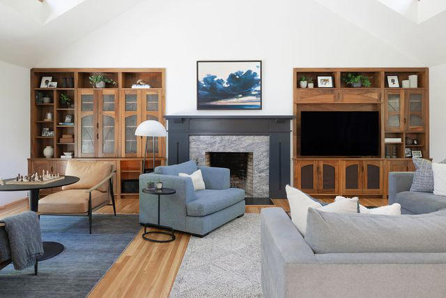 “Make the TV the Anchor", "Sofa Is King", “Keep Living and Working Separate", “Rely on Floor and Table Lamps for Ambiance"