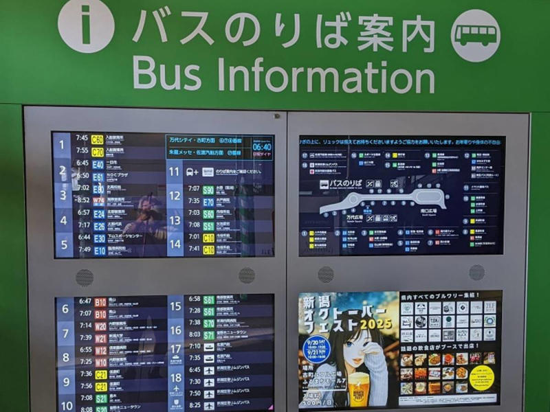 土木学会賞技術賞とブルネル賞, スイッチバック方式のバスターミナル, 新幹線、在来線ホームが同一平面に, フライアッシュ混入, 129系、そしてGV-E400系も, 2030年代半ばには「バスタ新潟」も, 「ひと、街をつなぐ水と大地の駅」