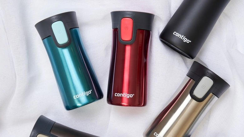 13. Contigo 13. Contigo, 12. Frank Green, 9. Camelbak, 8. BrüMate, 5. Thermos, 4. Hydro Flask, 1. Klean Kanteen