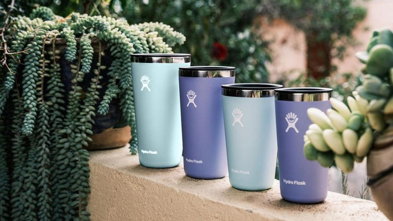 4. Hydro Flask 13. Contigo, 12. Frank Green, 9. Camelbak, 8. BrüMate, 5. Thermos, 4. Hydro Flask, 1. Klean Kanteen