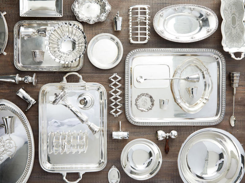 Antique Silver, Specialty Serveware, Statement Ceramics, Historical Lithographs, Colorful Quilts, Anything Analog